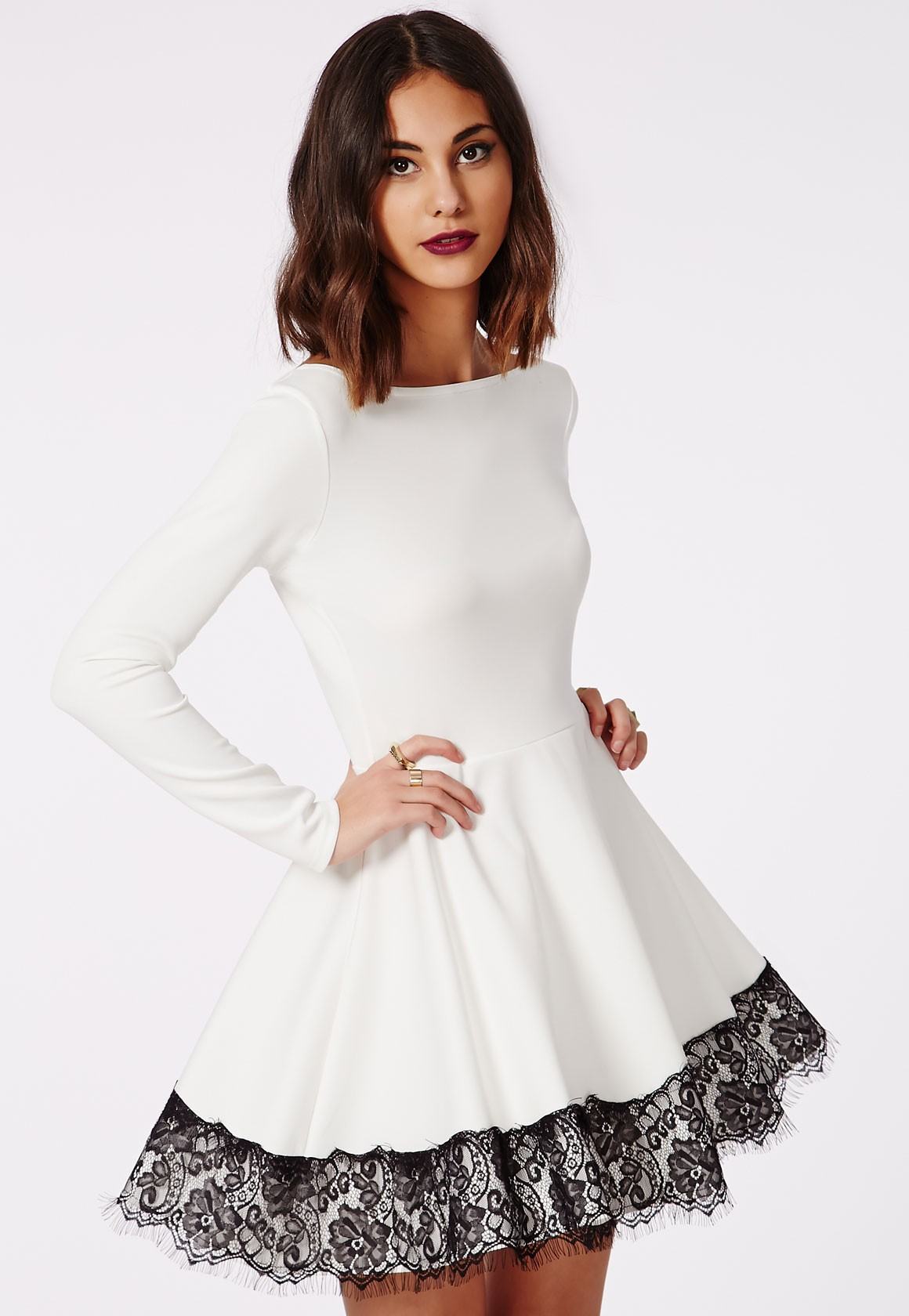 White-Skater-Dress