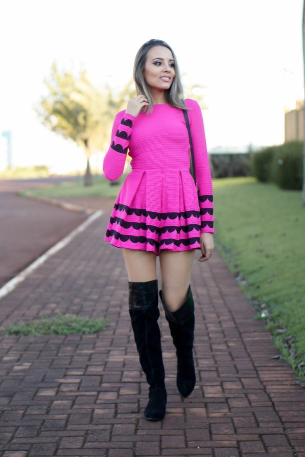 vestido-rosa-manga-longa-inverno-ju-araujo-truque-feminino